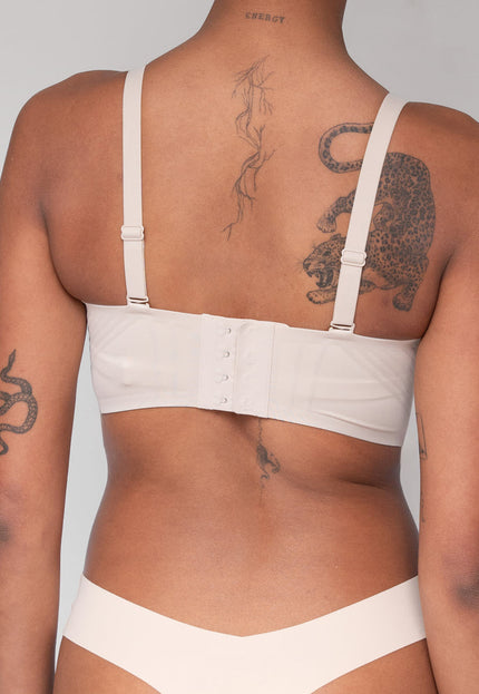 NEW0307 De Perfecte Strapless BH Nude