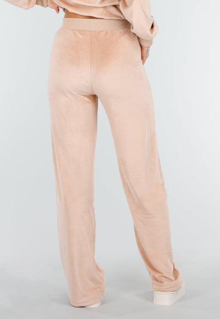 OP=OP.48.NL Roze Velours Stretch Joggingpak