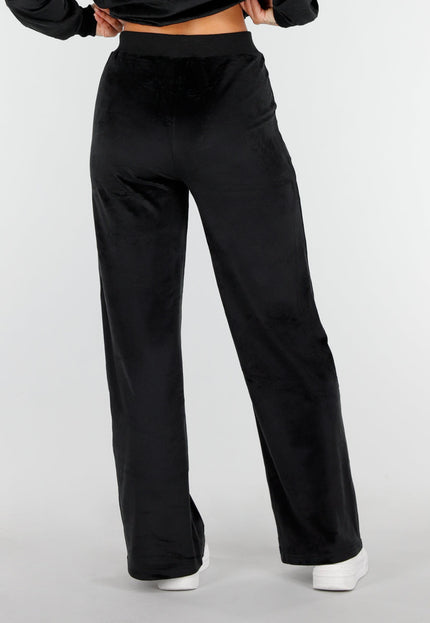 NEW030925 Zwart Velours Stretch Huispak