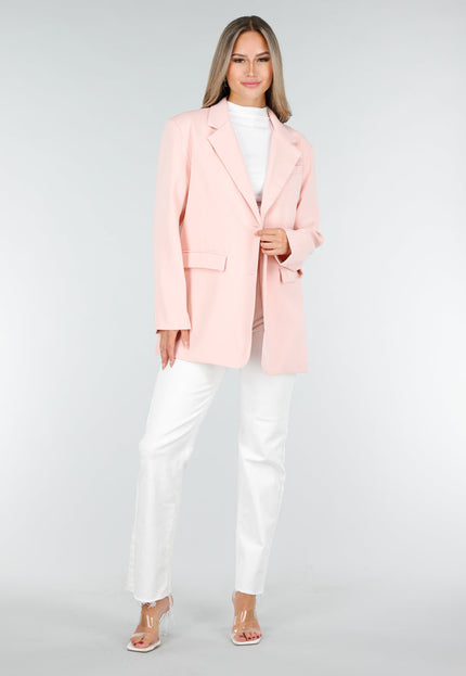 NEW030925 Lichtroze Oversized Blazer