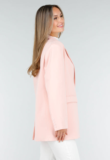 NEW030925 Lichtroze Oversized Blazer