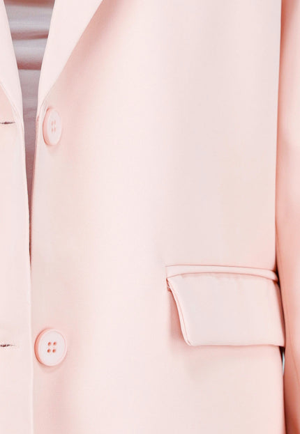 NEW030925 Lichtroze Oversized Blazer