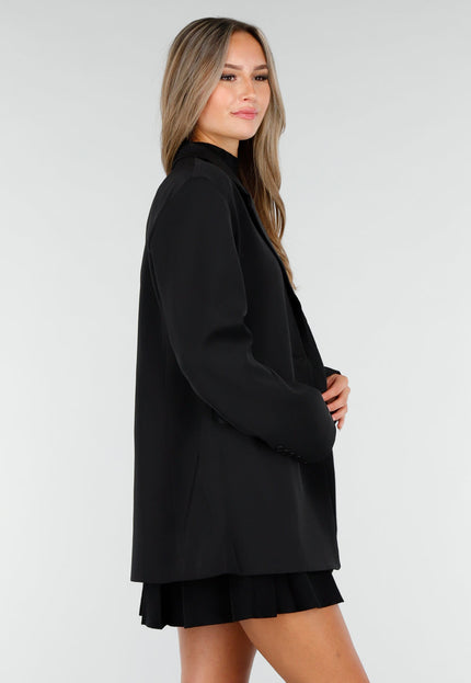 NEW030925 Zwarte Oversized Blazer