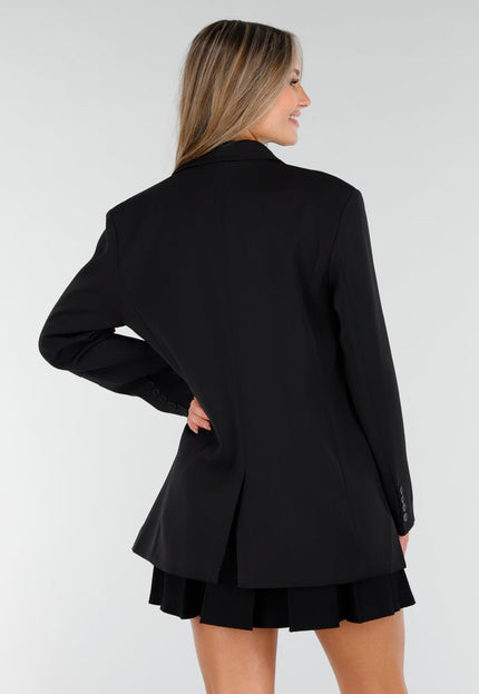 NEW030925 Zwarte Oversized Blazer