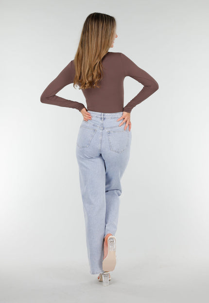 NEW030925 Skins Bruine Stretch Bodysuit