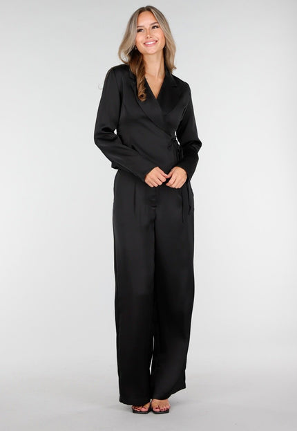 OP=OP.03.R Zwarte Wrap Blazer