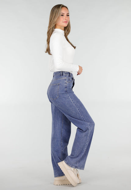 NEW031225 Witte Stretch Col Top