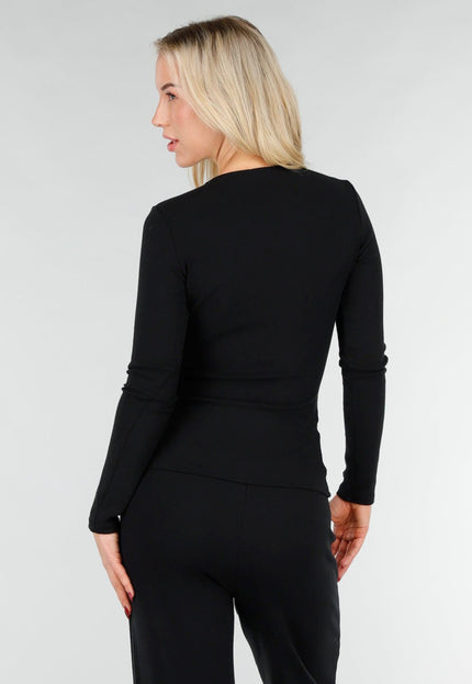 NEW031225 Zwarte Two Piece Set