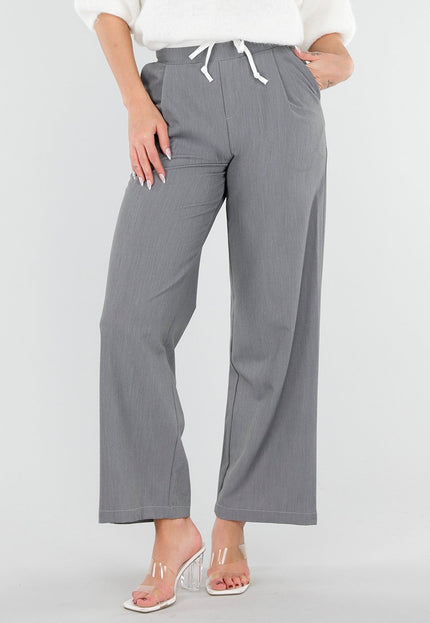 NEW040326 Grijze Pantalon met Stretch