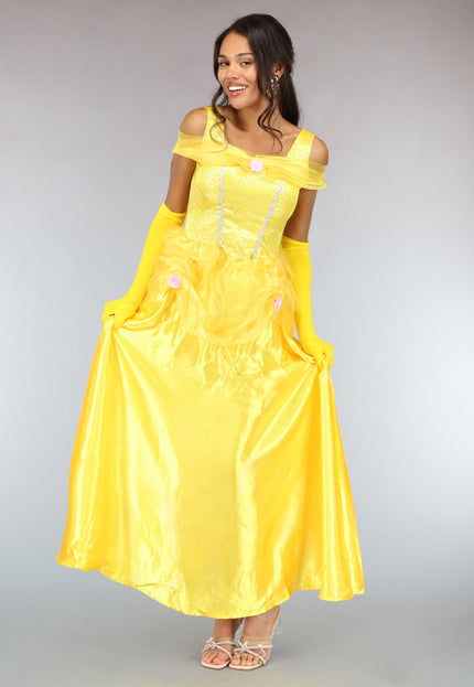 CARNA50 Prinses Belle Kostuum