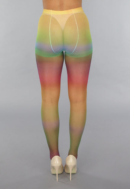NEW0412 20 Denier Regenboog Panty