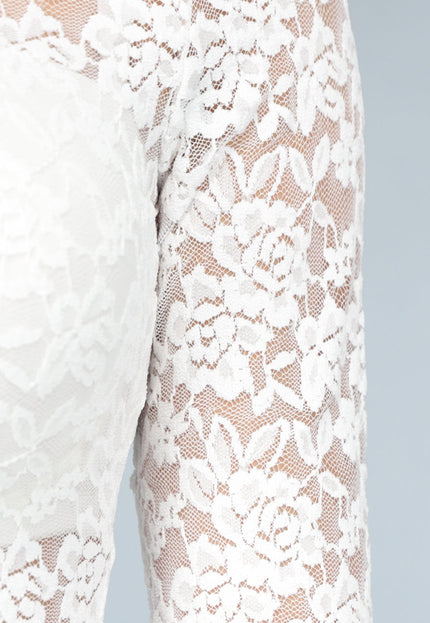 OP=OP.09.NL Witte Longsleeve Kanten Body