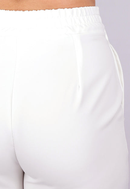 OP=OP.42.NL Witte Strapless Blazer Co Ord Set