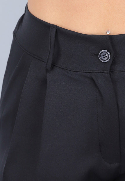 OP=OP.AV.12 Zwarte Gilet Suit met Statement Knopen