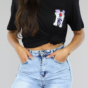 NEW0504 Zwart Oversized Basketbal T-Shirt