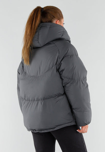 WINTER Grijze Pufferjas