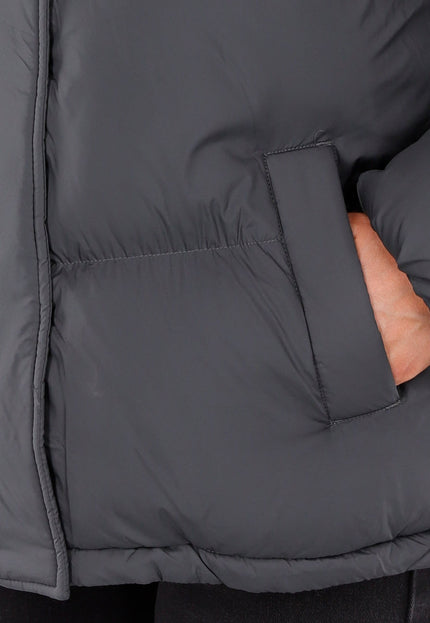 WINTER Grijze Pufferjas