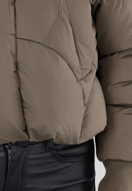 NEW051125 Khaki Pufferjas