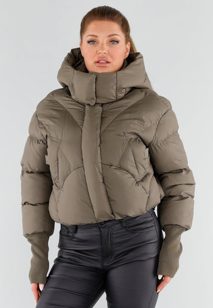 NEW051125 Khaki Pufferjas