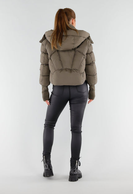 NEW051125 Khaki Pufferjas