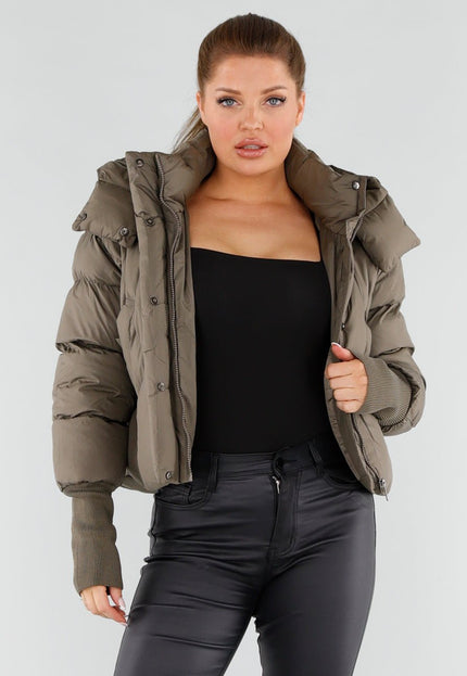 NEW051125 Khaki Pufferjas