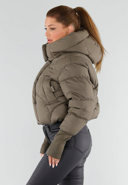 NEW051125 Khaki Pufferjas