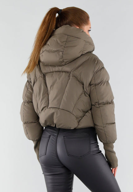 NEW051125 Khaki Pufferjas