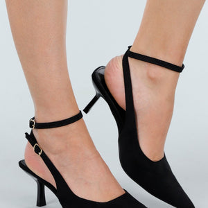 NEW051125 Zwarte Suède Hakken