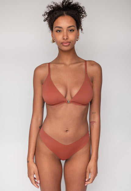 NEW0603 Bruine Naadloze Softcup Comfort BH