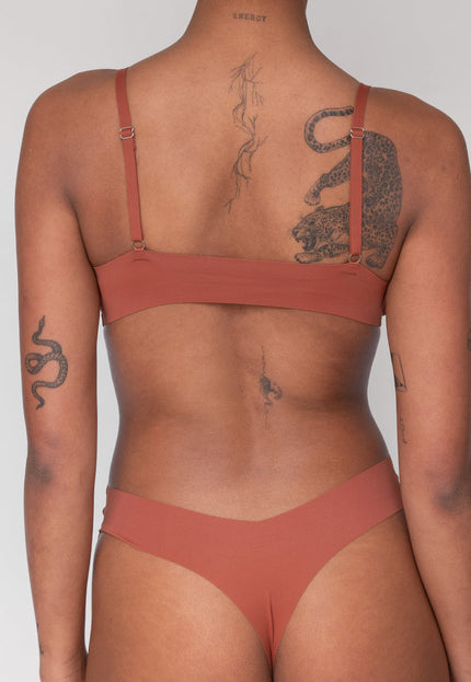 NEW0603 Bruine Naadloze Softcup Comfort BH