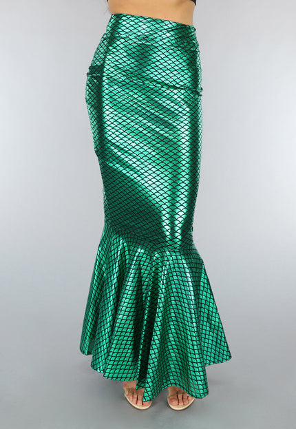 KOSTUUM Groene Ariel Zeemeermin Rok