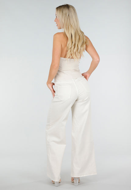 NEW060526 Beige Halter Top met Open Rug