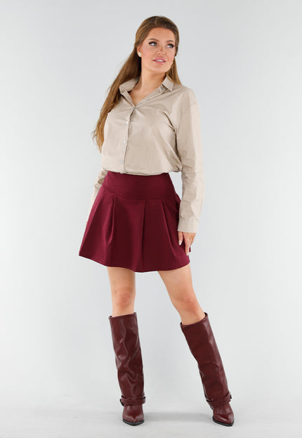 NEW060825 Beige Blouse met NY