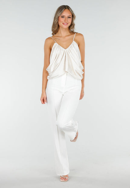 NEW060825 Beige Sandaletten met Glitter