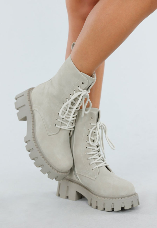 NEW060825 Beige Veterboots