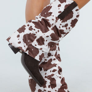 OP=OP.05.S Cowprint Western Laarzen