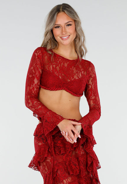 NEW060825 Rode Two Piece van Kant