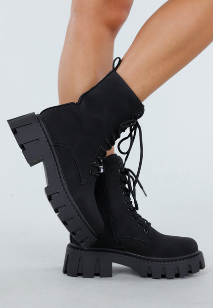 NEW060825 Zwarte Grove Veterboots