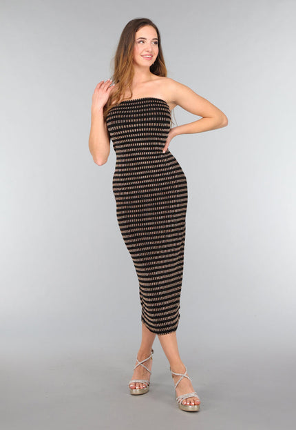 OP=OP.06.NL Gouden Glitter Peeptoe Sandaletten