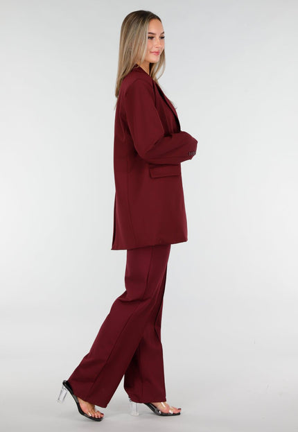 NEW070126 Bordeauxrode Blazer
