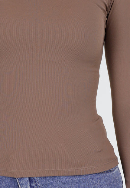 NEW070126 Bruine One Shoulder Top