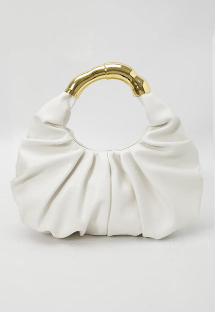 NEW070126 Handtas met Gouden Handvat