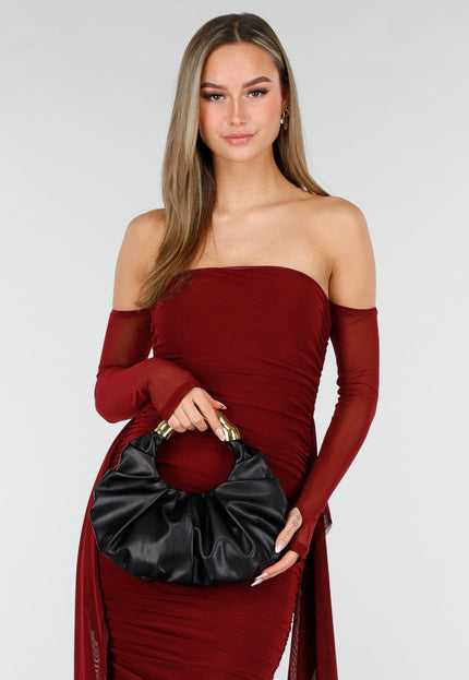 NEW070126 Handtas met Gouden Handvat