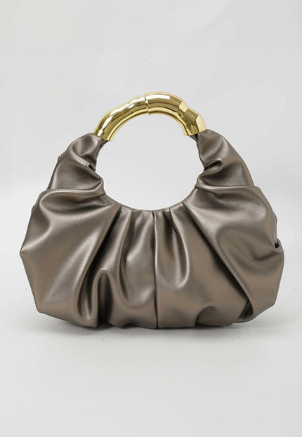 NEW070126 Handtas met Gouden Handvat