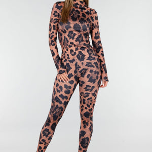 KOSTUUM Luipaard Print Two Piece Set