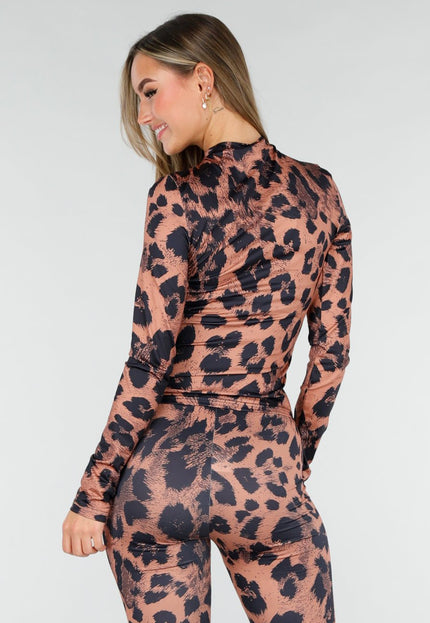 KOSTUUM Luipaard Print Two Piece Set