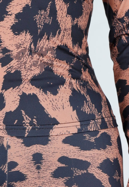 KOSTUUM Luipaard Print Two Piece Set