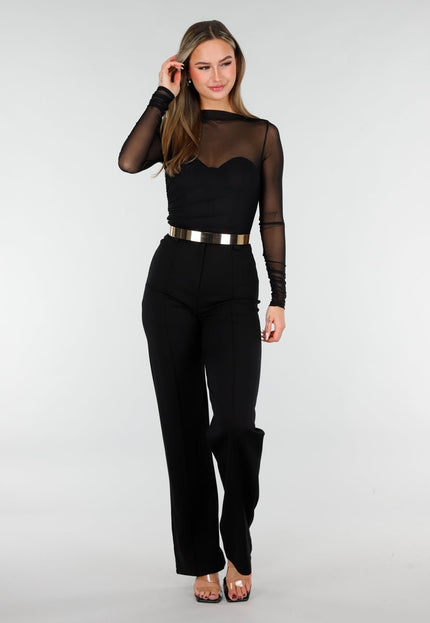 NEW070126 Metalen Ceintuur Goud