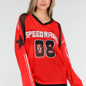 NEW070126 Rode Mesh Jersey Longsleeve