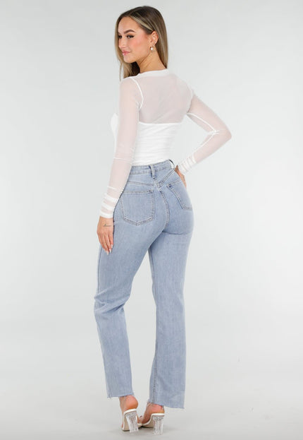 NEW070126 Witte Mesh Korset Body